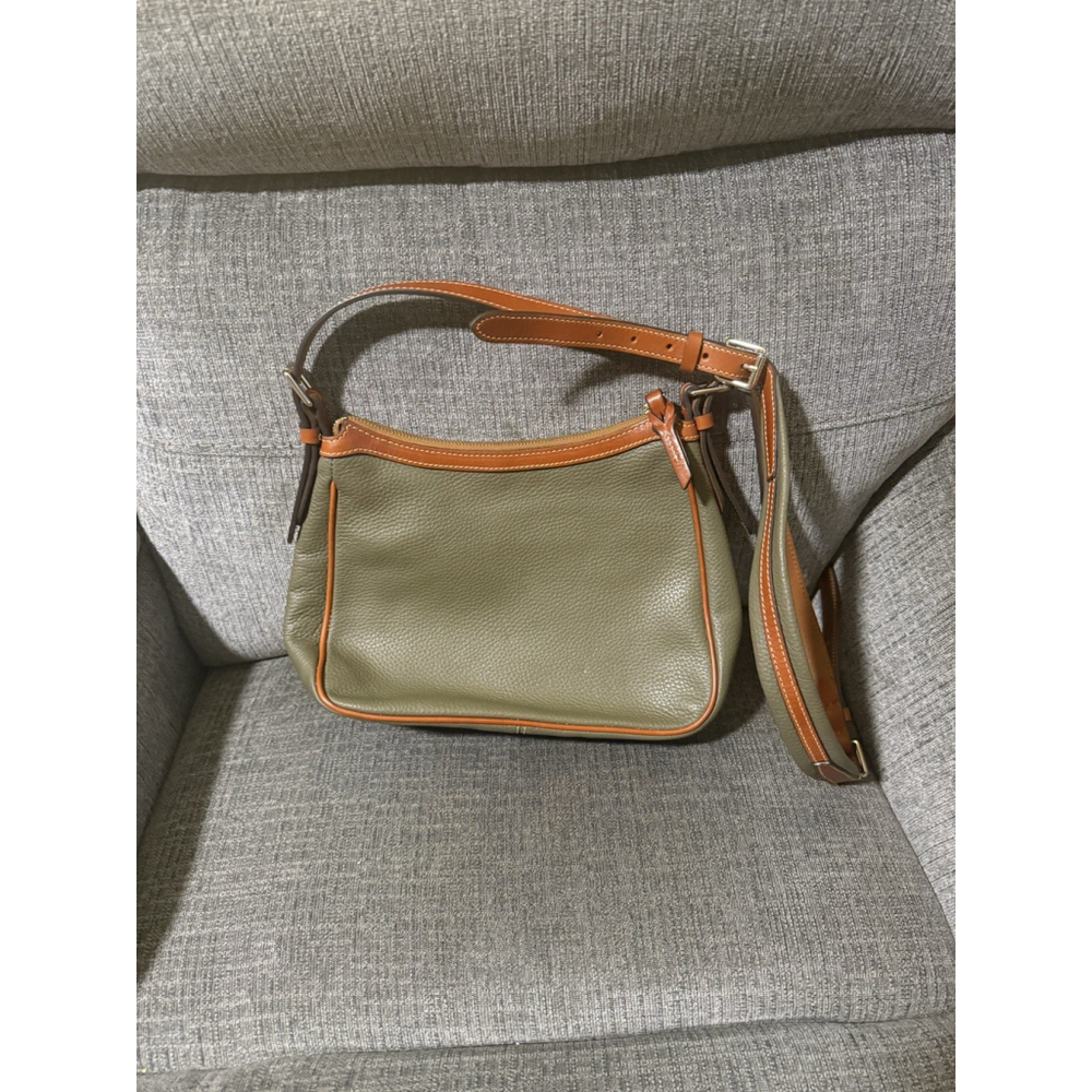 Dooney & Bourke Pebble Grain Presley Crossbody Bag - Olive Green - Picture 4 of 6
